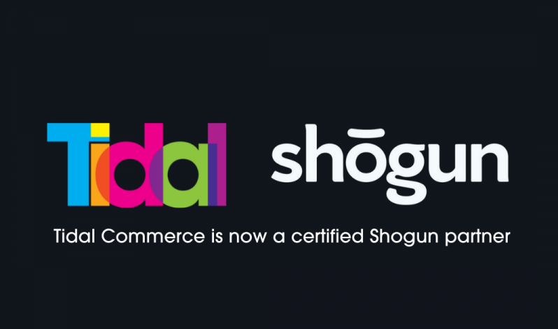 Tidal Commerce partners with Shogun, the leading headless commerce platform.